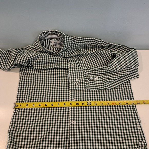 Southern Tide Men's Small Trim Fit Long Sleeve Button Down Plaid Shirt - Picture 12 of 15